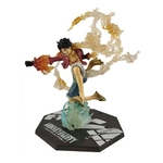 Boneco Action Figure One Piece Luffy Figuarts Battle Version