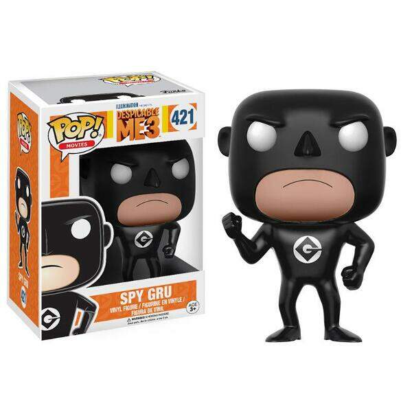 Funko Pop Gru Espião - Animação Meu Malvado Favorito 3